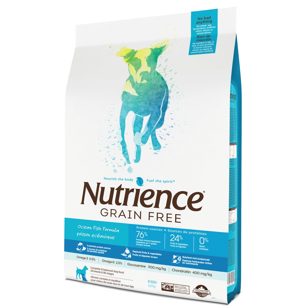 Nutrience GrainFree Dog 10kg Ocean Fish - Dog & Puppy Food Online | Pet ...