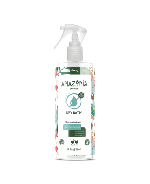 Amazonia Shampoo  Dry Bath Deep Clean 500ml