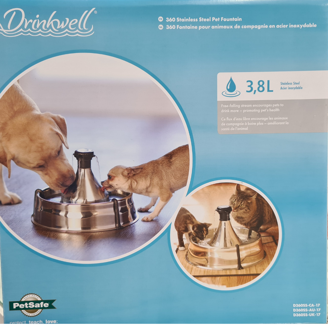 Petsafe drinkwell 360 pet hotsell water fountain