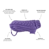 Huskimo Jumper Frenchknit Lavender 40cm