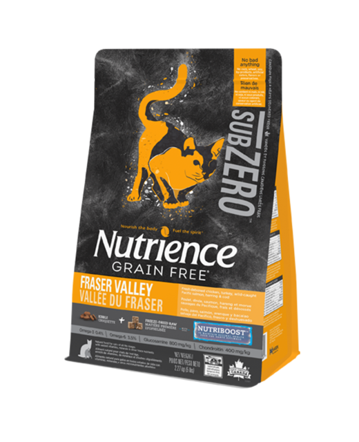 Nutrience Subzero Grain Free 5kg CatFrazer Valley