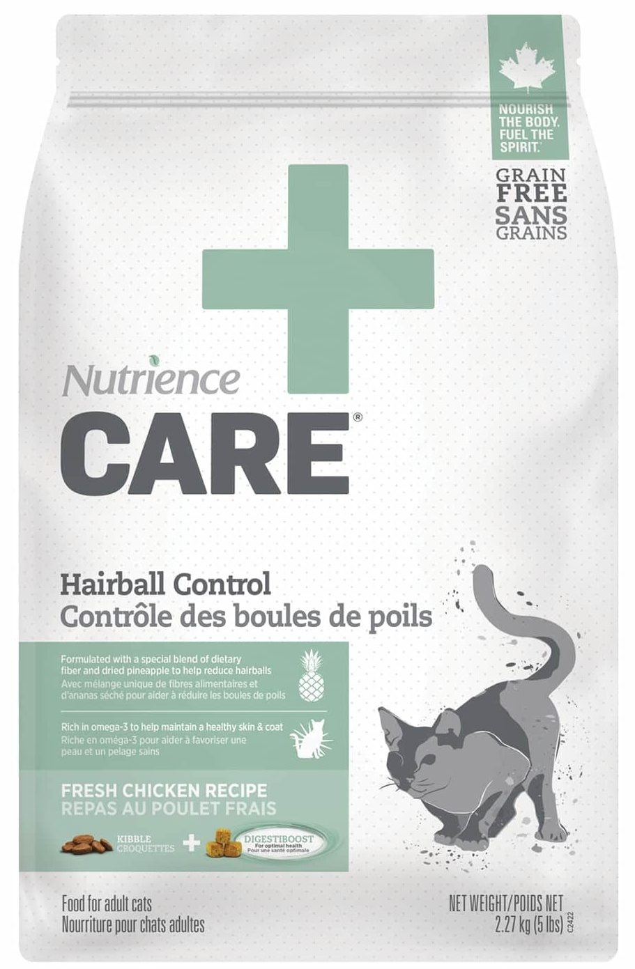 Senior cat hotsell food hairball control