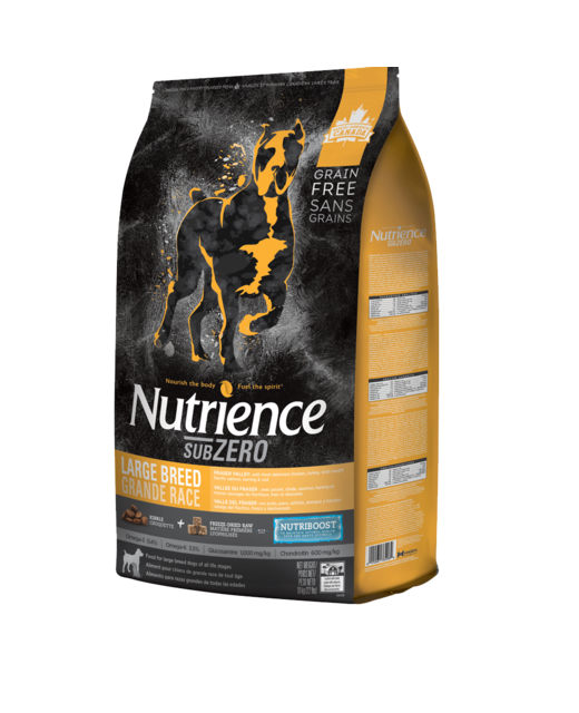 Nutrience SubZero Grain Free Large Breed Dog 10kg Fraser Valley