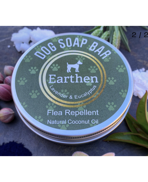 Earthen Dog Soap Bar-  Lavender & Eucalyptus