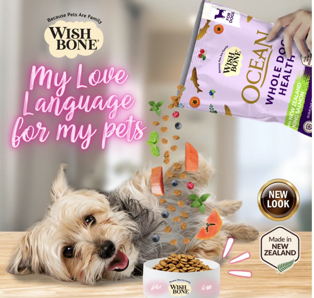 Wishbone Ocean Dog 5.4kg Dog Puppy Food Online Pet