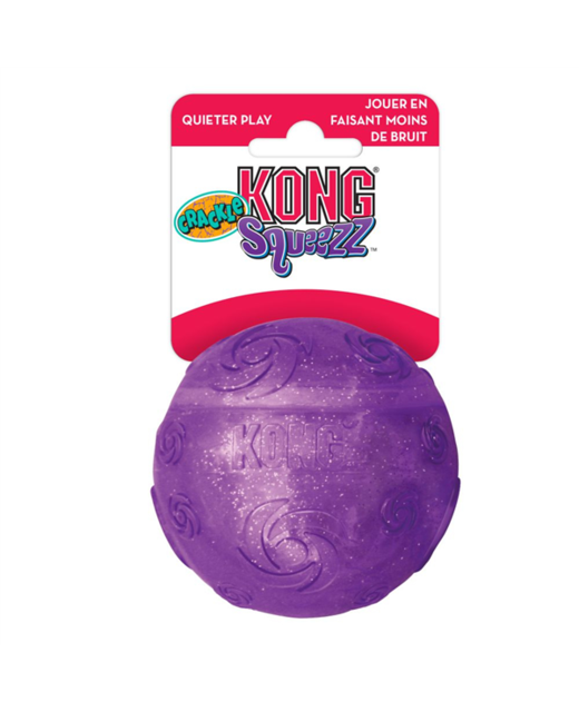 KONG Squeezz Crackle Ball Large