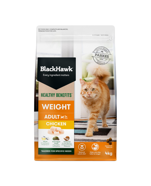 BlackHawk Cat Adult Weight Chicken 4kg