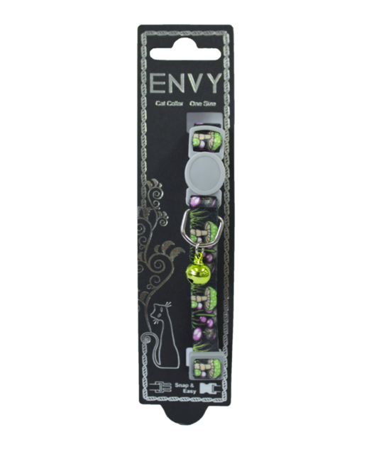 Envy Cat Collar Mushroom Green