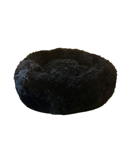 Calming Pet Bed Black -Sml 60cm