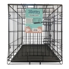 3Bears Foldable Dog Cage with Divider 124x75x82cm