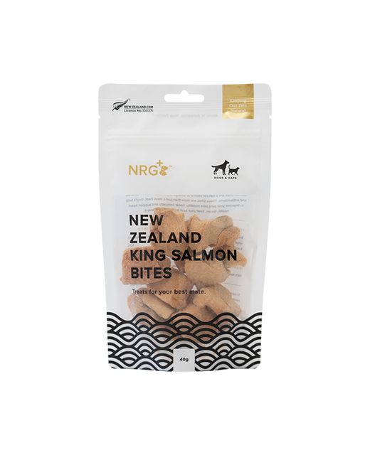 NRG NZ King Salmon Slices 40g