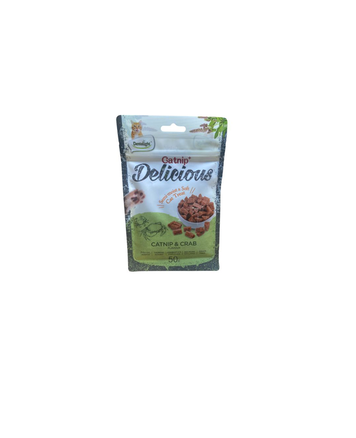 Dentalight Catnip & Crab Cat Treats 60g