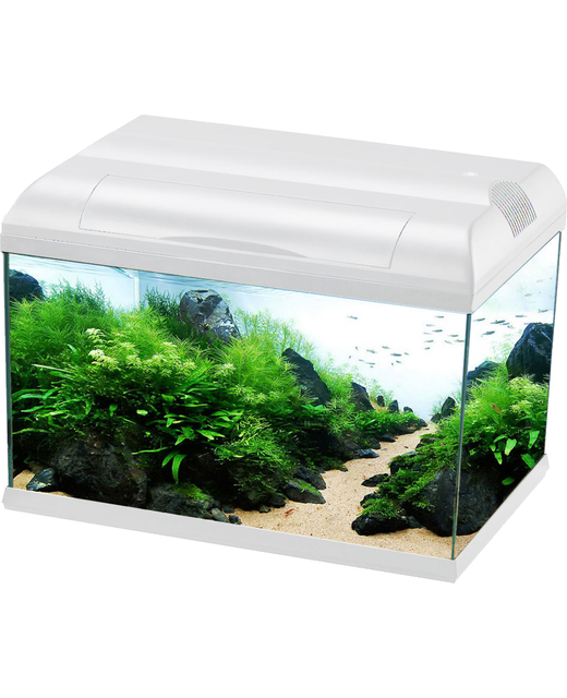 Aqua One EcoStyle 47 Rectangular Aquarium White 38L