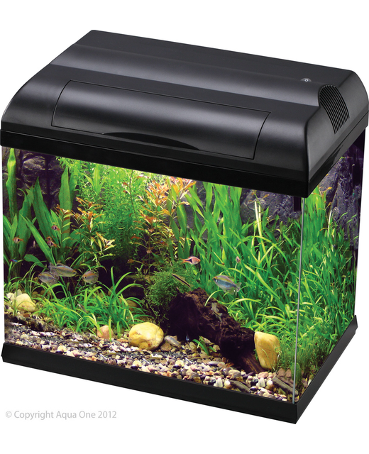 Aqua One EcoStyle 42 Rectangular Aquarium Black 28L