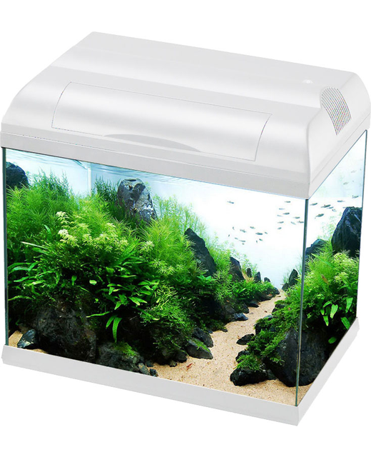 Aqua One EcoStyle 37 Rectangular Aquarium White 21L