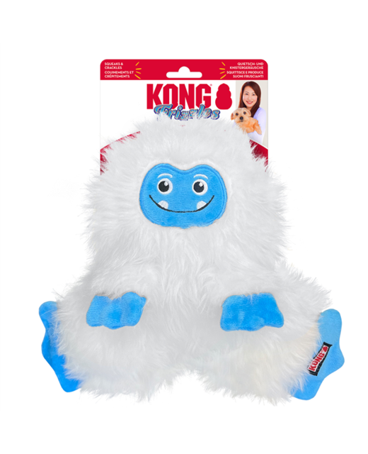 Kong Holiday Frizzles Yeti M/L