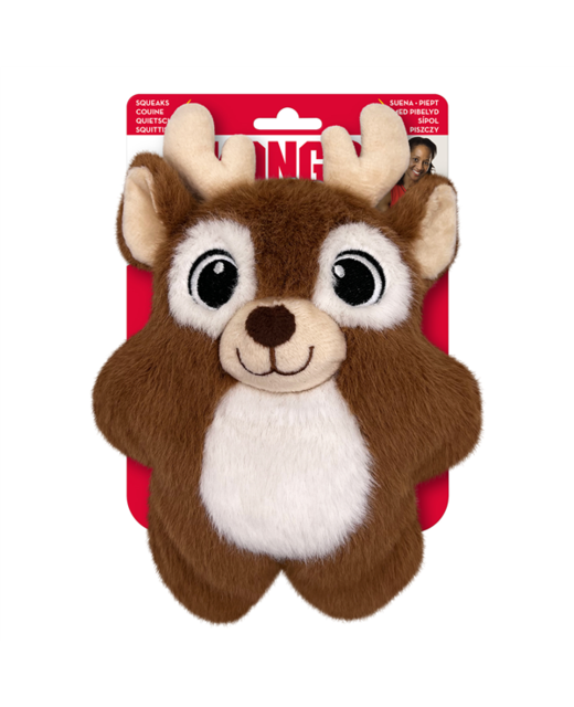 Kong Holiday Snuzzle Reindeer Med