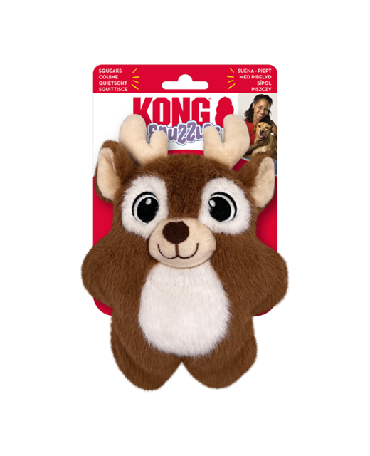 Kong Holiday Snuzzle Reindeer Sml