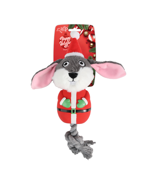 AFP Christmas Rope/Latex Rabbit