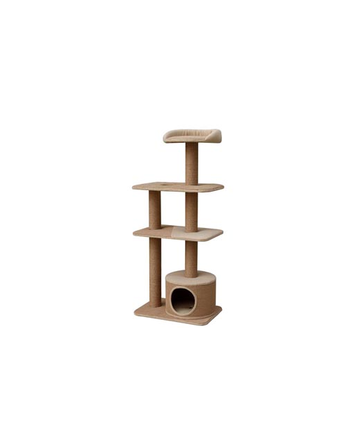 PP Cat Scratcher Spire 4 Tier 55x38x129cm