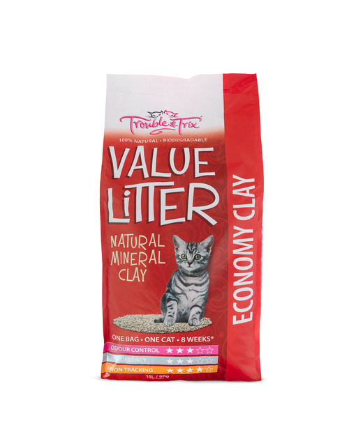 Trouble and Trix Value Litter 15L