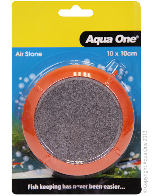 Aqua One Air Stone - PVC Encased Air Disk Medium