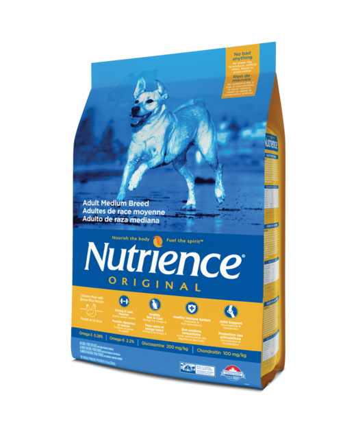 Nutrience Original Medium Breed Dog 18.1kg Chicken & Brown Rice