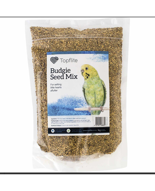 Topflite Budgie Seed 1kg