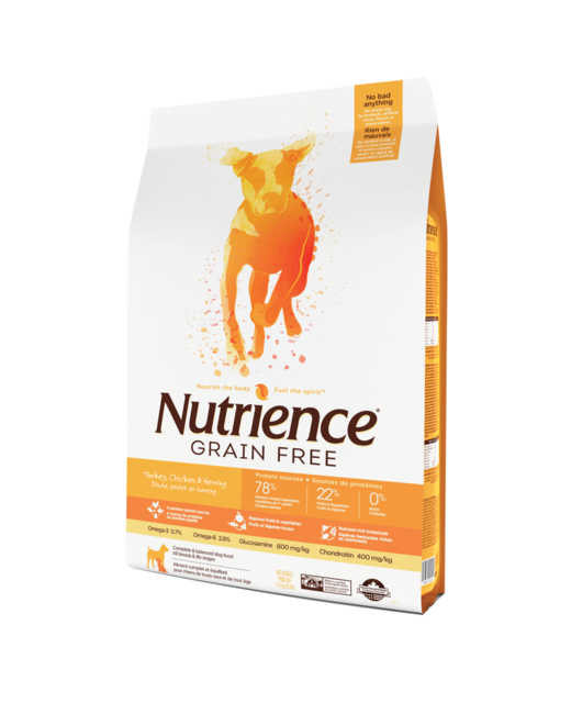 Nutrience GrainFree Dog 10kg Turkey, Chicken & Herring